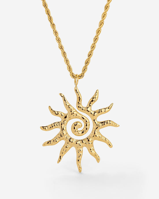 Soleil Necklace gold