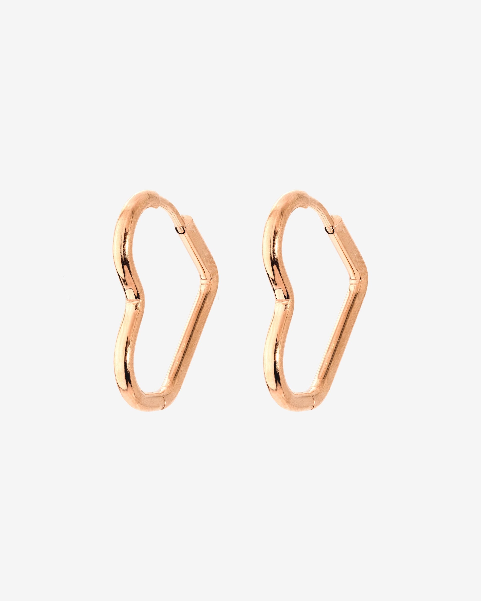 Heartily Hoops Baby Rose Gold