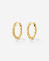 Twisted Hoops Small