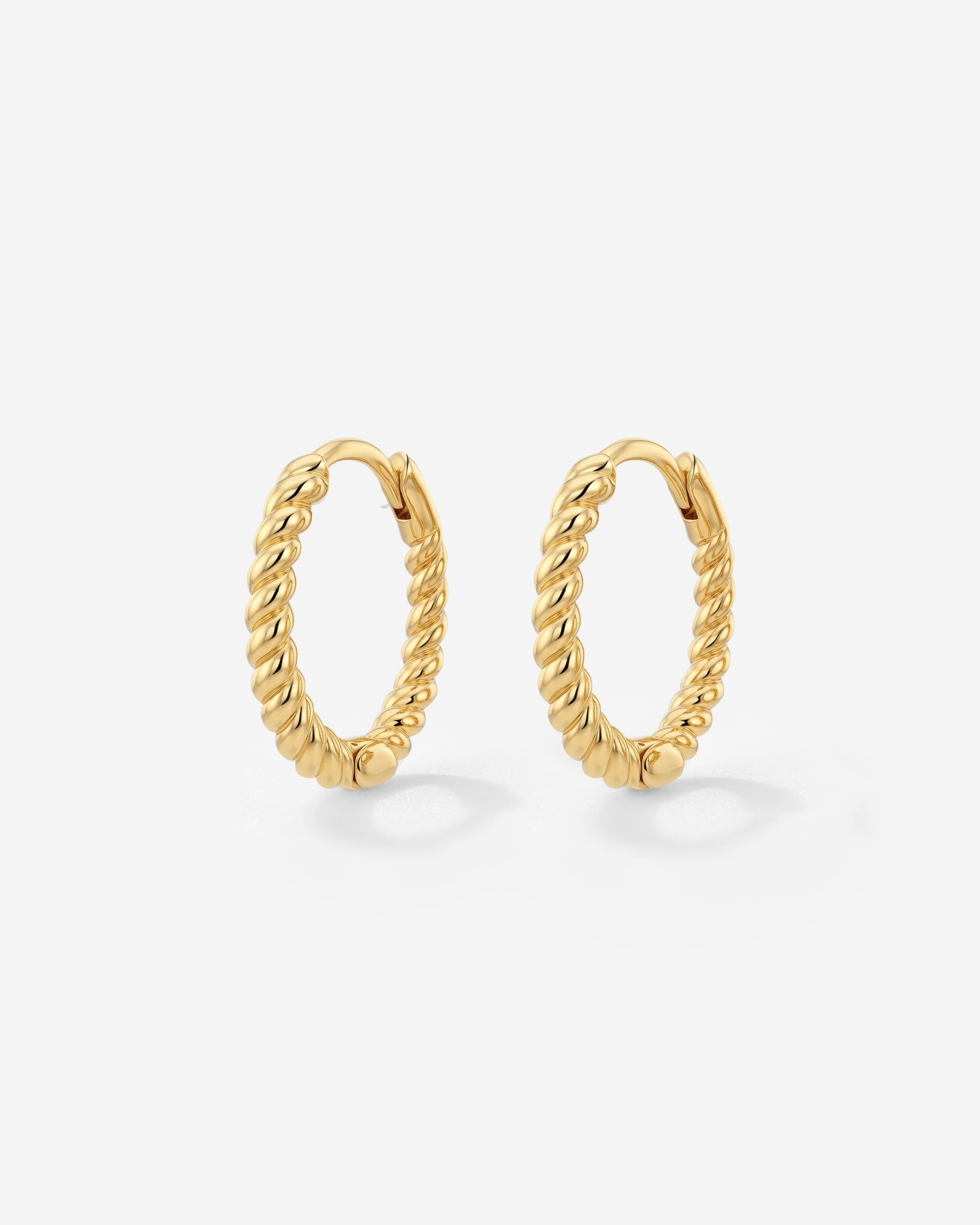 Twisted Hoops Small