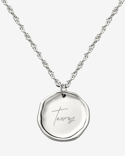 Zodiac Necklace – Silver