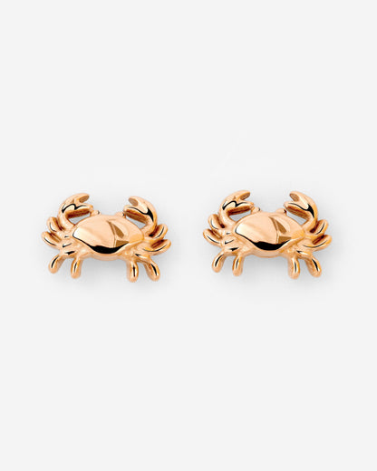 Crab Chaser Studs Rose Gold