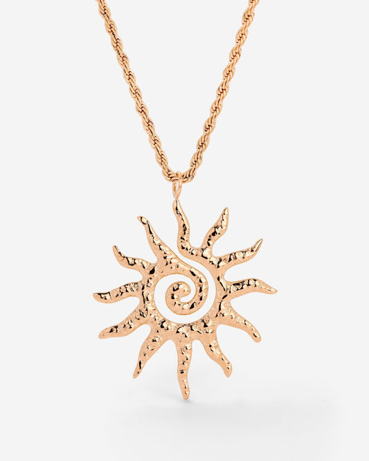 Soleil Necklace Rose Gold