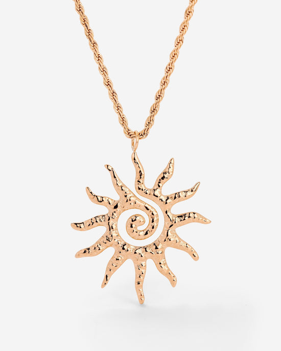 Soleil Necklace Rose Gold
