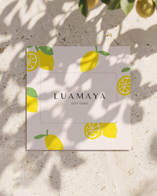 LUA Gutschein mit Umschlag Lemon Edition