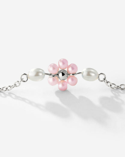 Pretty Pink Daisy Bundle Silver