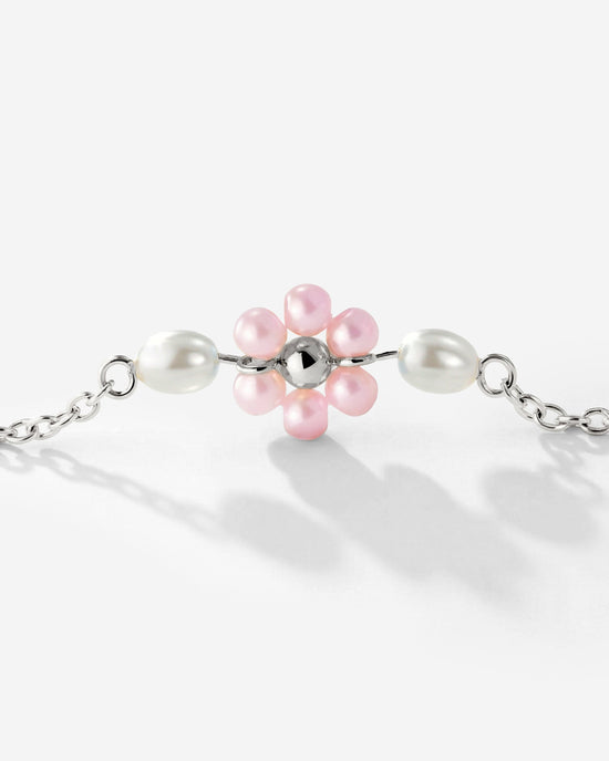 Pretty Pink Daisy Bundle Silver