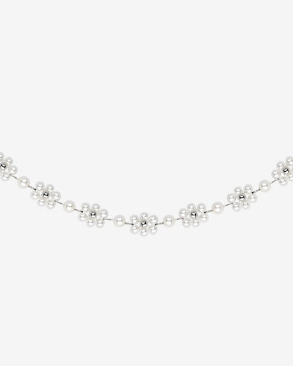 Bonita Flor Choker Silver
