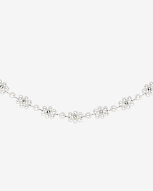 Bonita Flor Choker Silver
