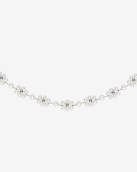Bonita Flor Choker Silver