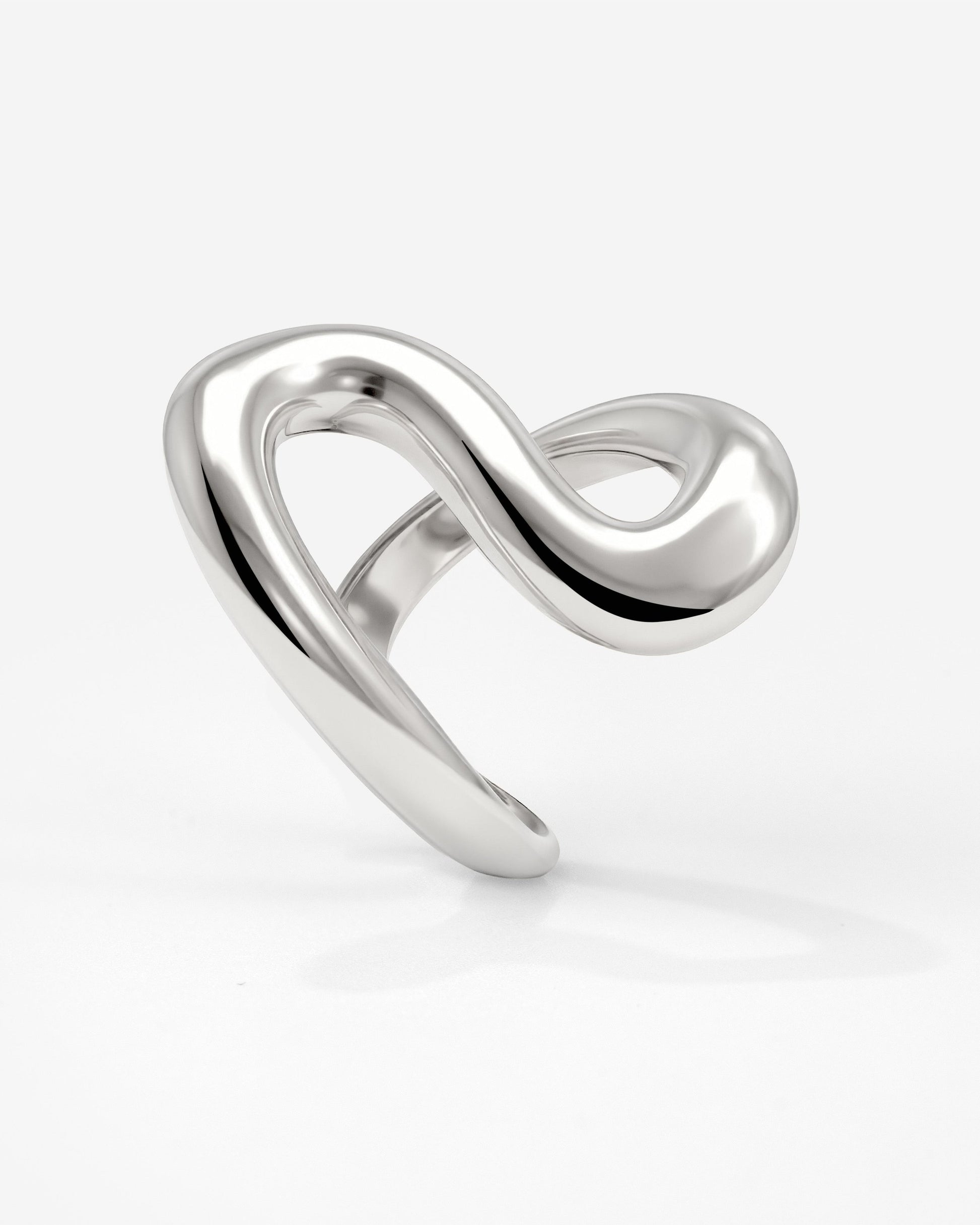Coiled Ring Silver