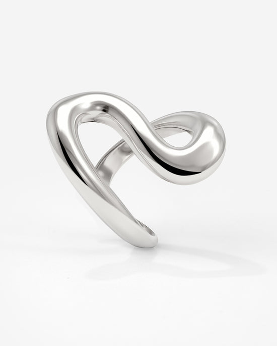 Coiled Ring Silver