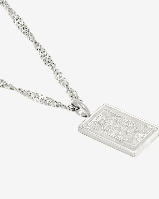 Like a Queen Necklace Silver