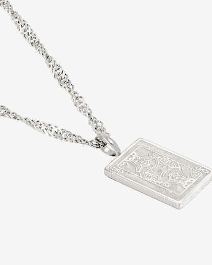 Like a Queen Necklace Silver