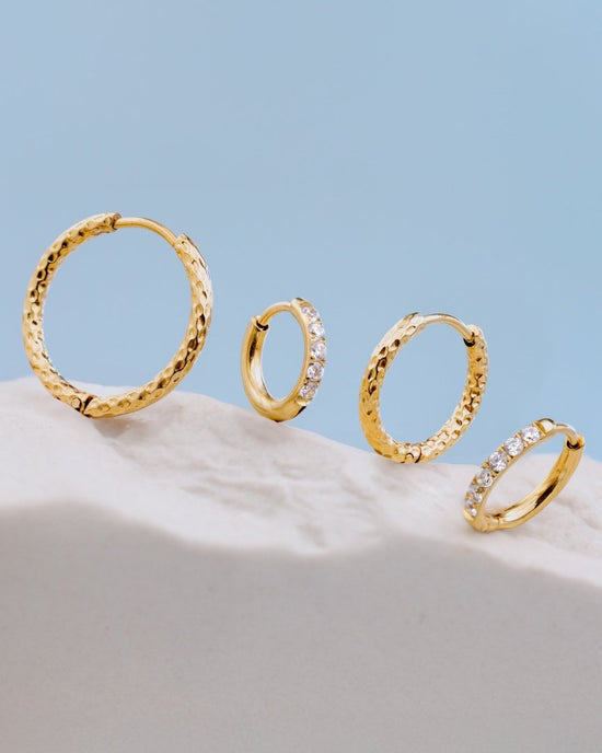 Prism Hoops Medium gold