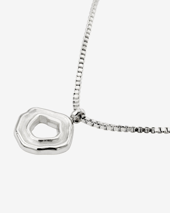 Coastal Charm Necklace Silver