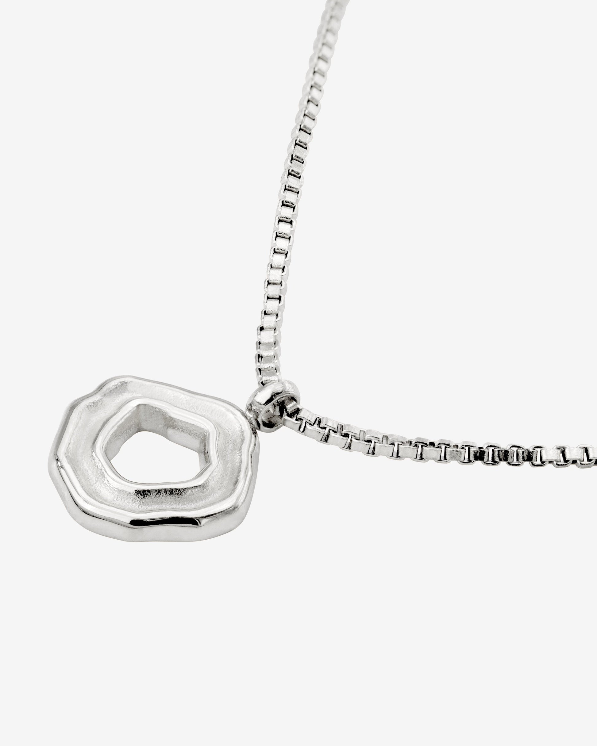Coastal Charm Necklace Silver