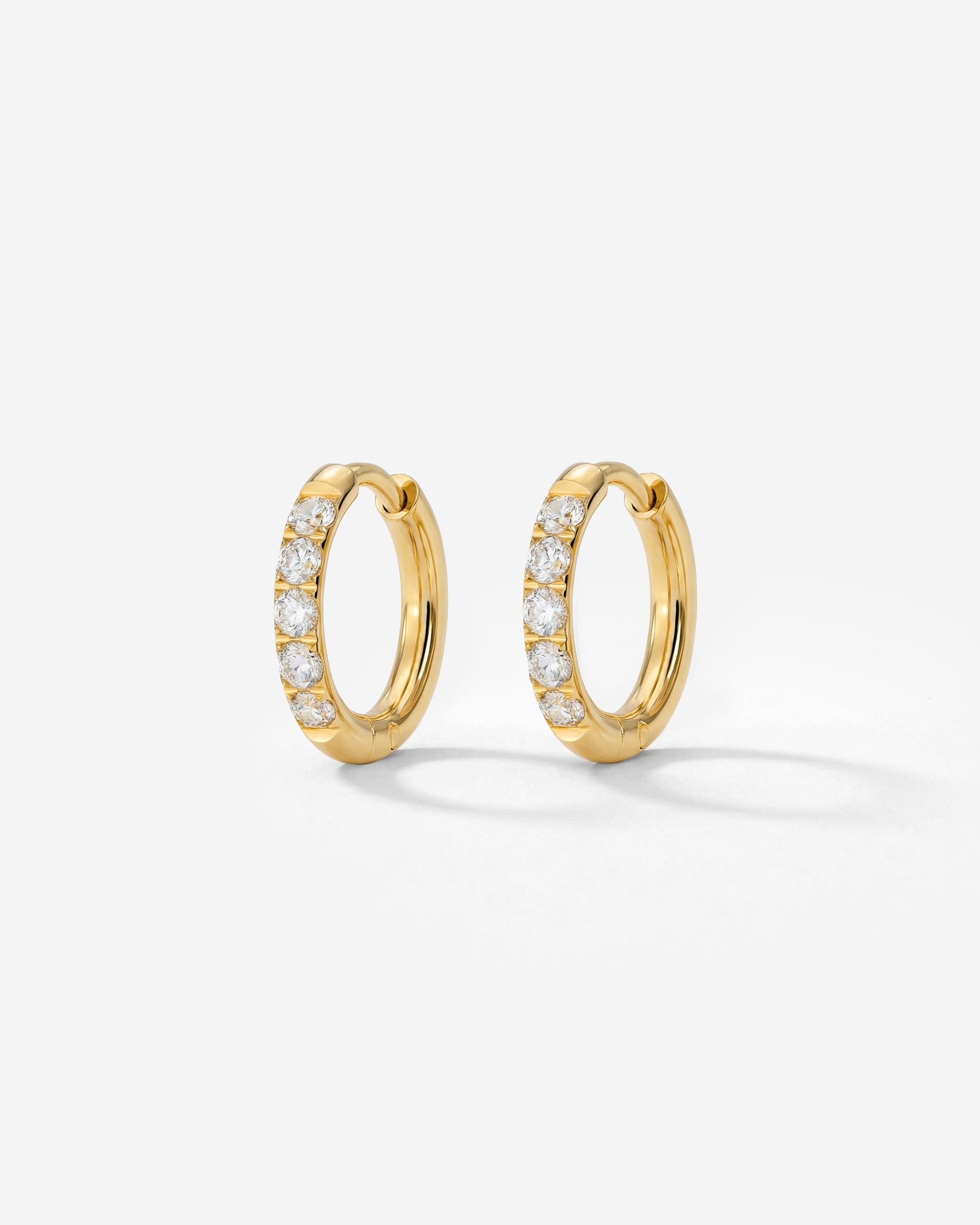 Glimmer Hoops Baby gold
