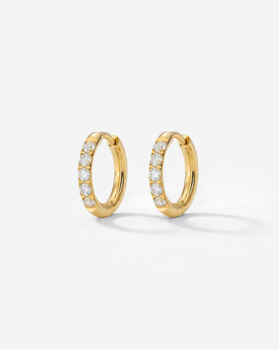 Glimmer Hoops Baby gold