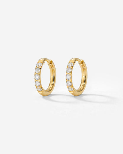 Glimmer Hoops Baby gold