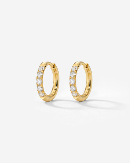 Glimmer Hoops Baby gold