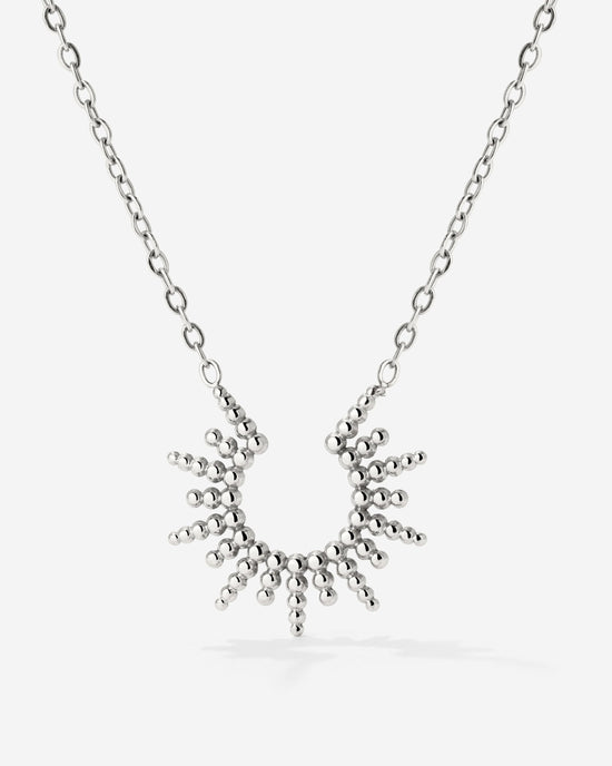 Sunshine Sister Necklace Silver