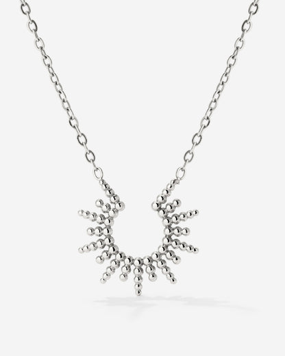 Sunshine Sister Necklace Silver