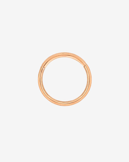 Basic Click Piercing Ring Rose Gold