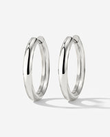 Chunky Hoopies Extra Large Silver
