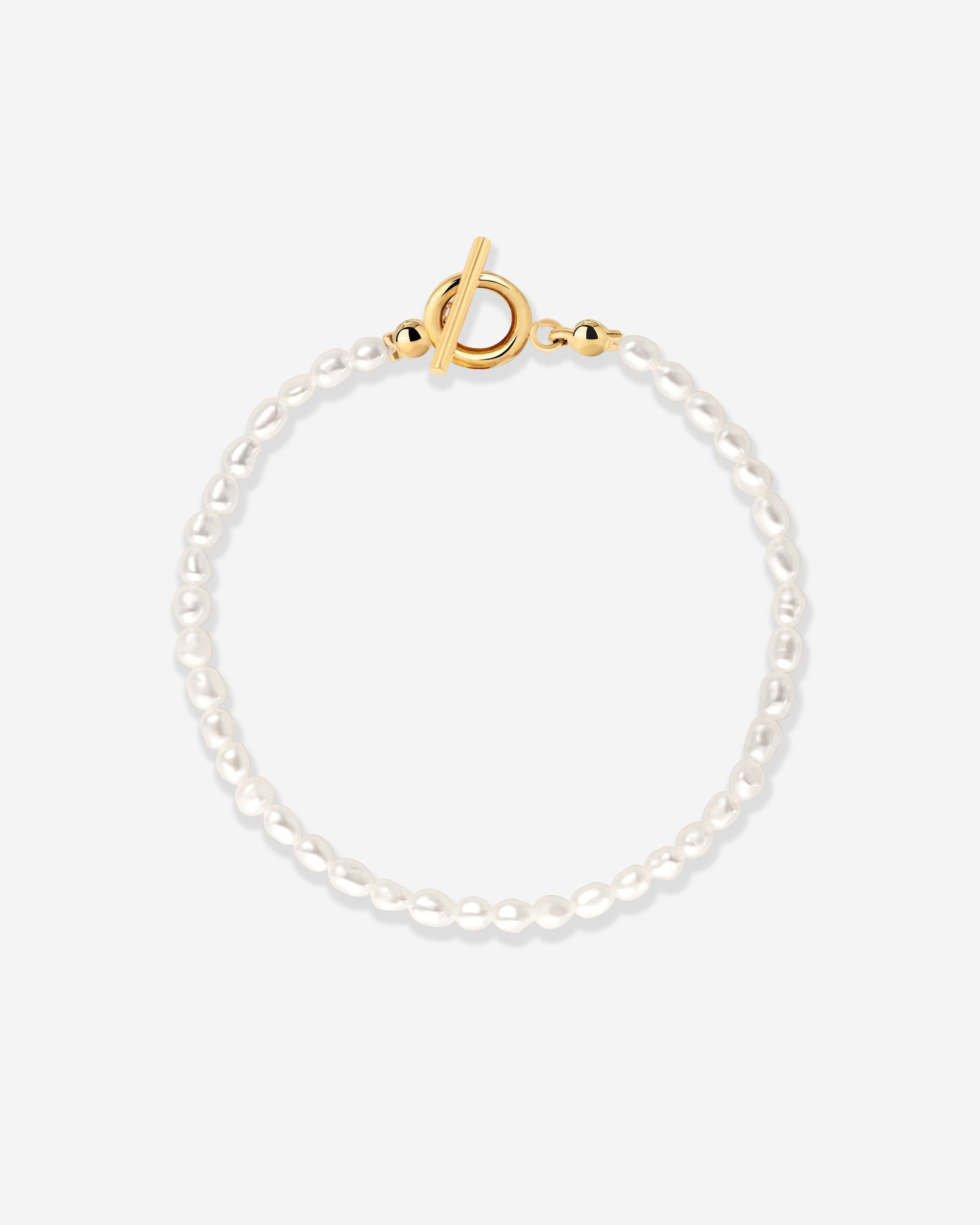 Lenis Loving Pearl Bracelet Gold