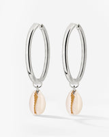Ocean Whisper Sierra Hoop Set Large Silver