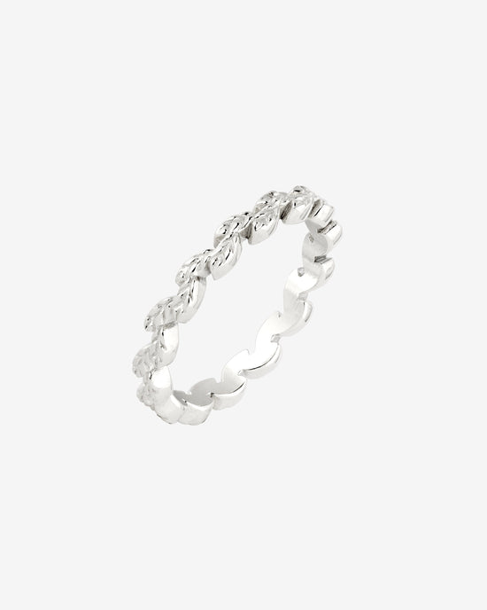 Petal Line Ring Silver