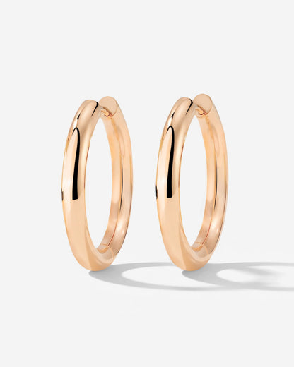 Chunky Hoopies Extra Large Rose Gold