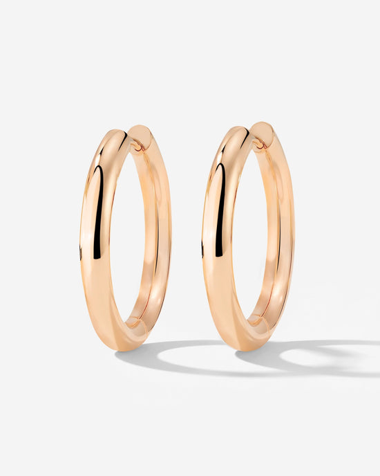 Chunky Hoopies Extra Large Rose Gold