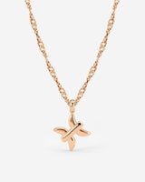 Pisces Bubble Necklace Rose Gold