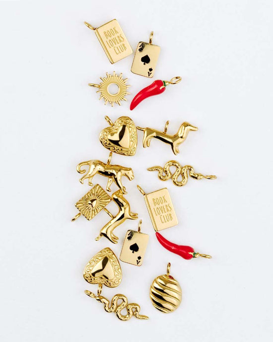 Singapore Chain Charm Necklace Set