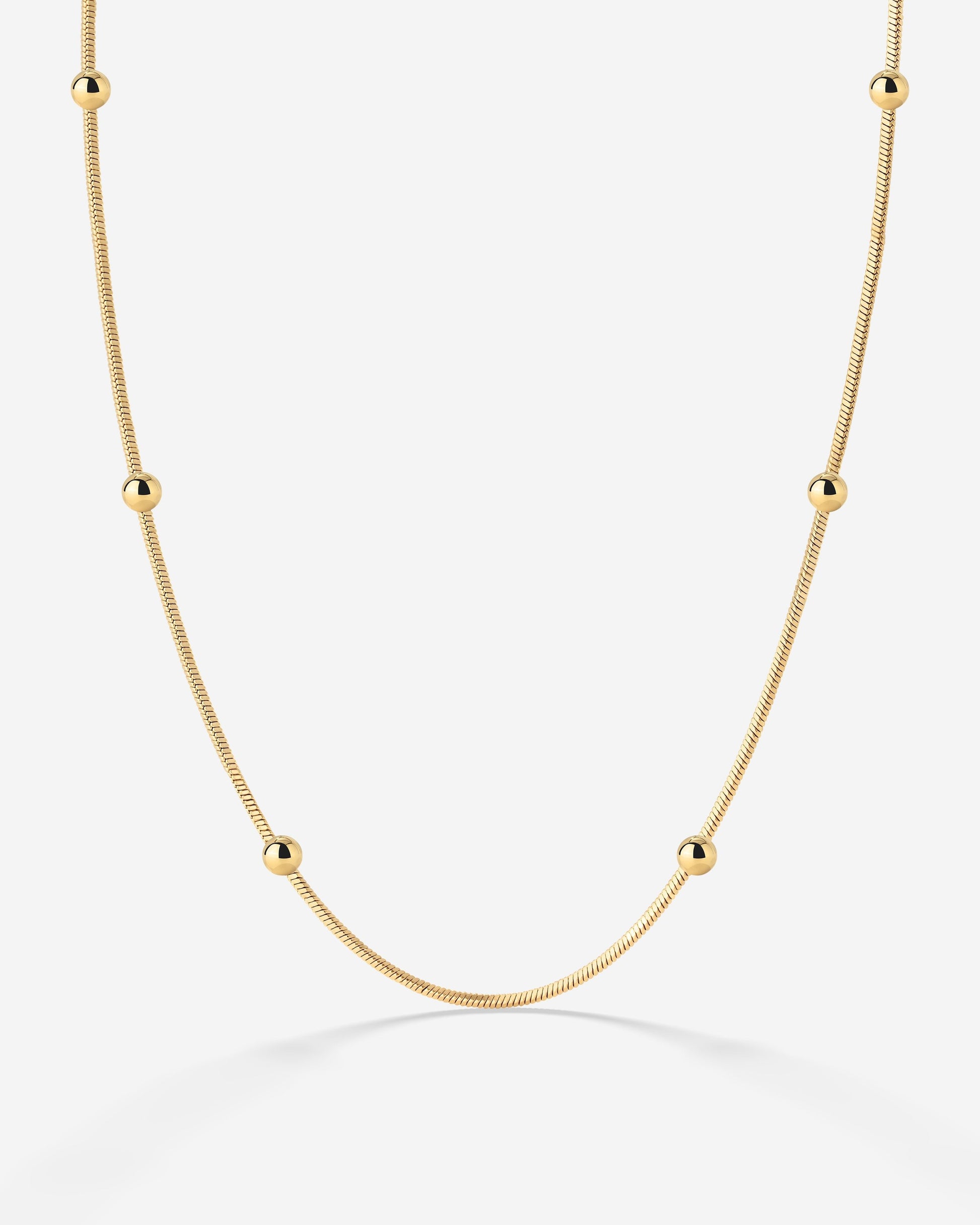 Moony Necklace Gold