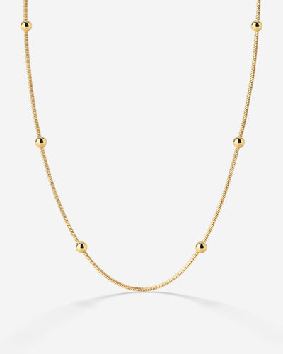 Moony Necklace Gold