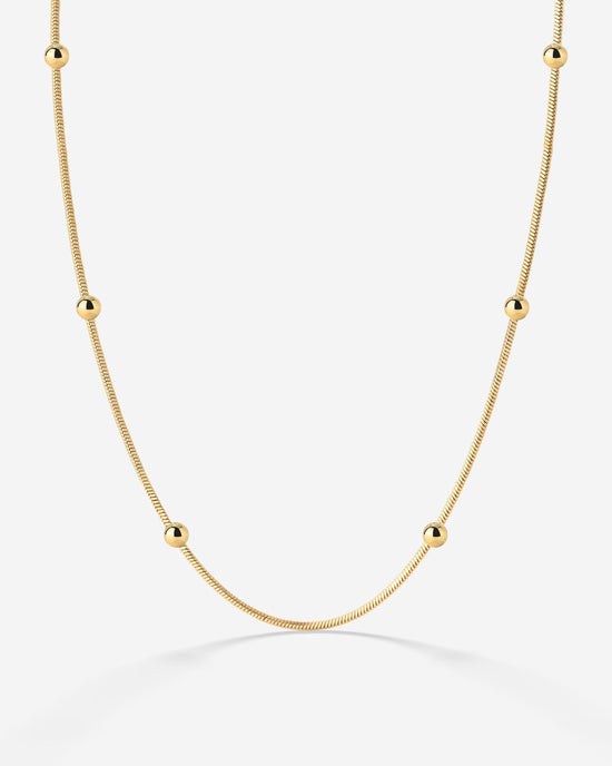 Moony Necklace Gold