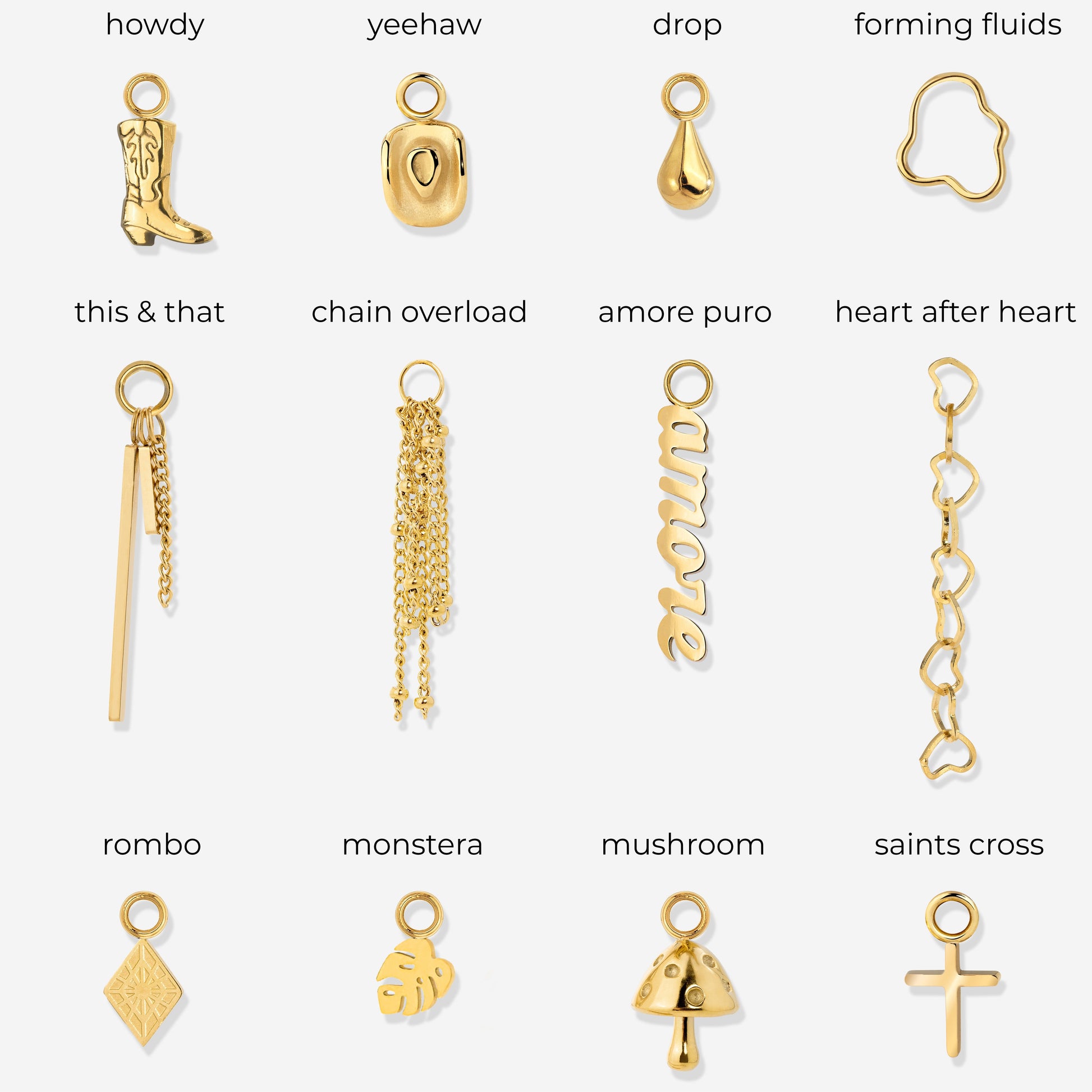 Twisted Hoop Set Small