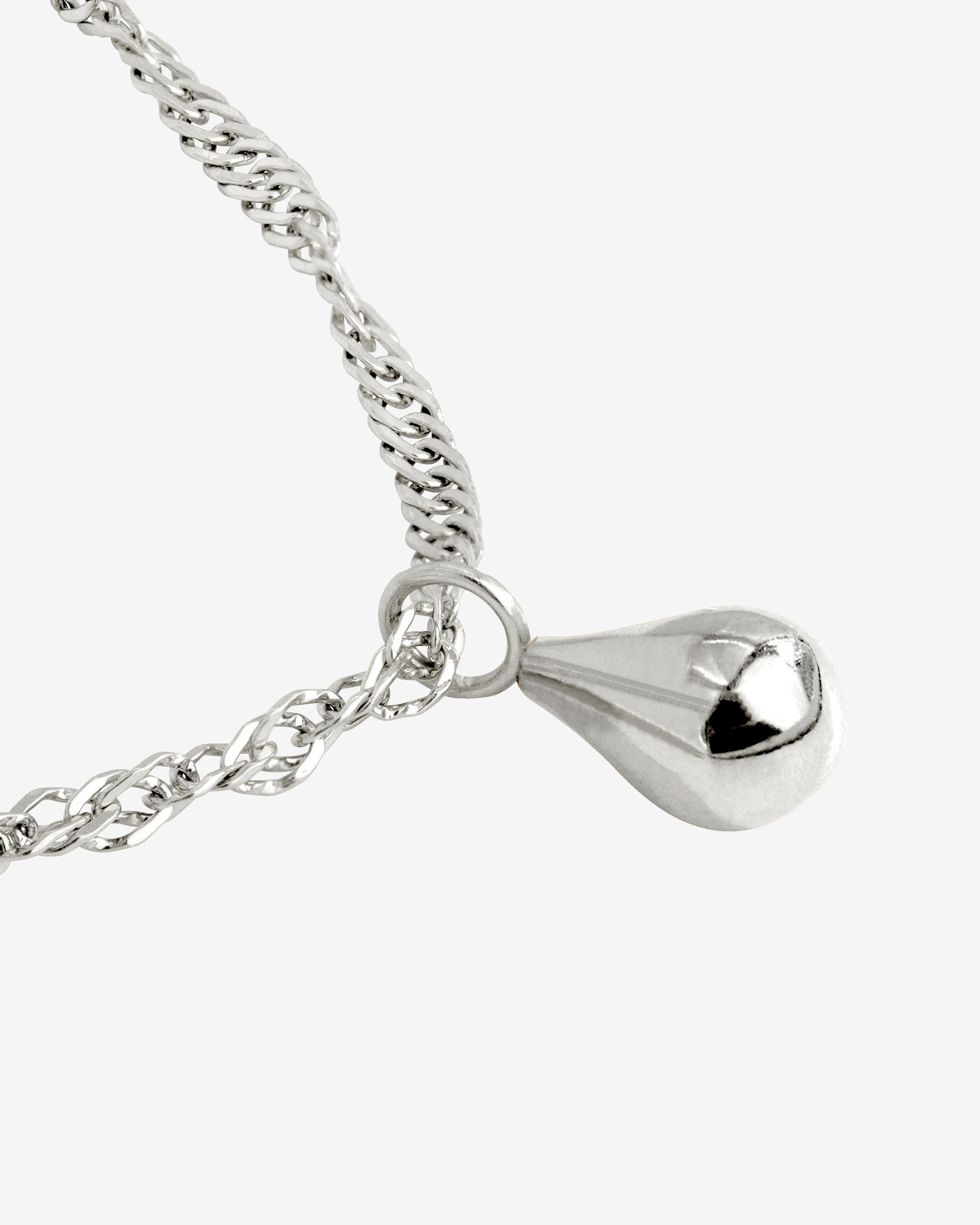 Drop it Necklace Silver