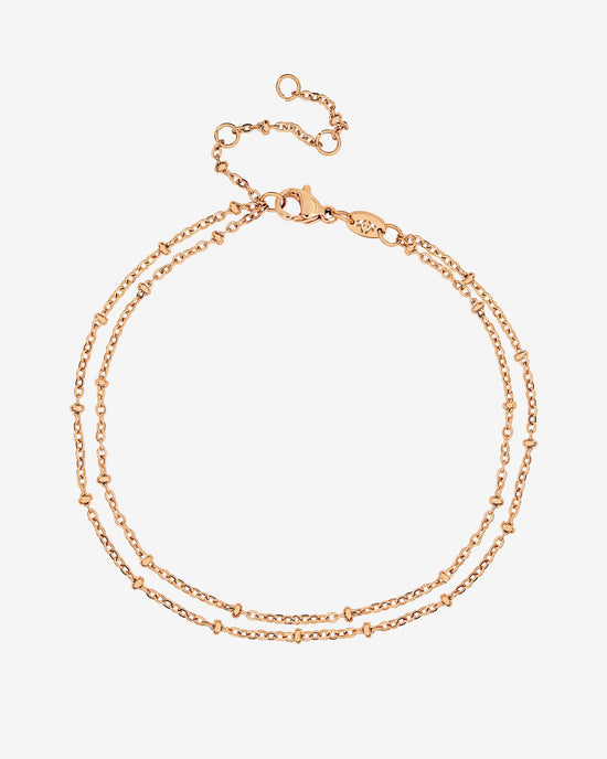 Puebla Anklet Rose Gold