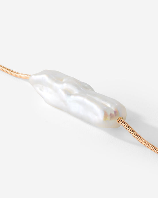 Luminous Pearl Choker Rose Gold
