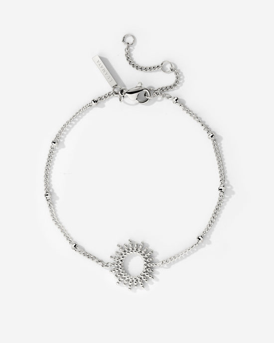 Sunny Beads Bracelet Silver