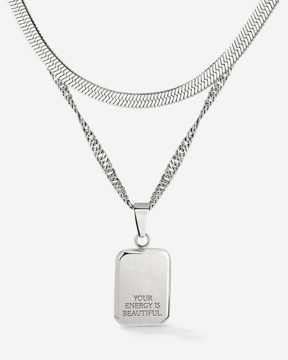 Your energy is beautiful Bundle Silver