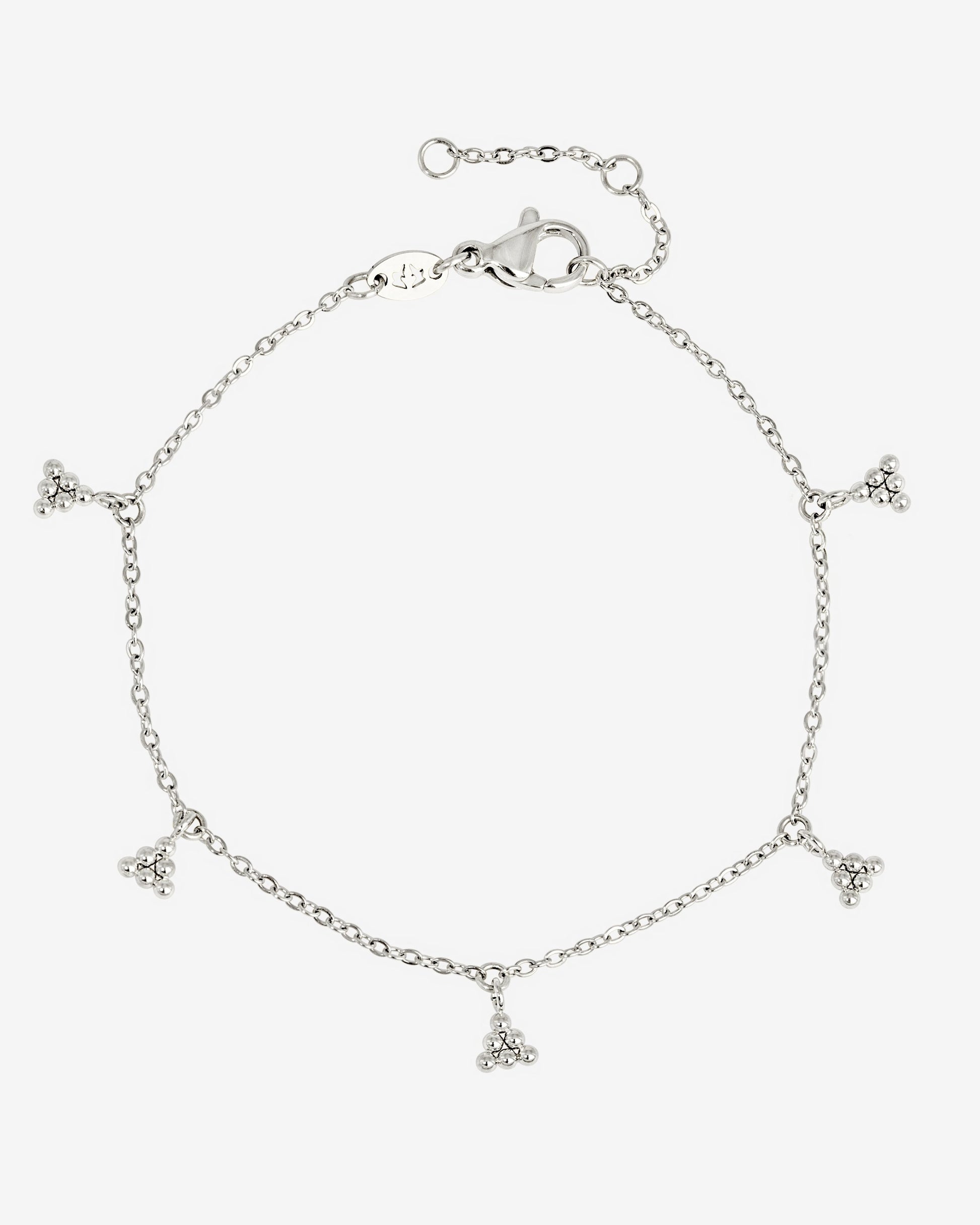 Tiny Beads Bracelet Silver