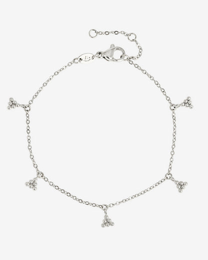 Tiny Beads Bracelet Silver