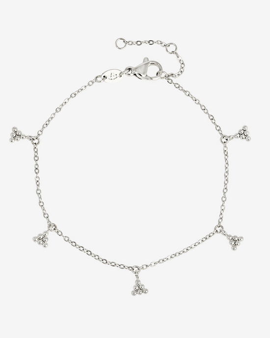 Tiny Beads Bracelet Silver