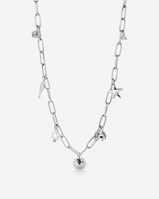 Seaside Treasures Necklace Silver