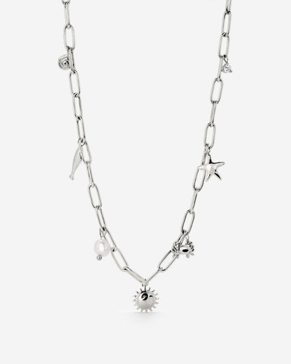 Seaside Treasures Necklace Silver